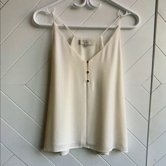 Elegant White Camisole Top - Picture 1 of 3